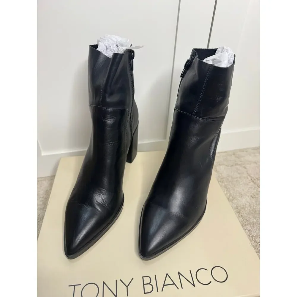 Tony Bianco | Brazen Black Luxe Ankle Boots